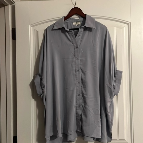 Entro Oversized Blous Top Size S/M - Picture 1 of 4